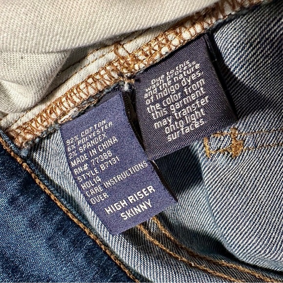 Madewell ‘High Riser Skinny Jeans’ in Medium Wash Size 25 - Picture 6 of 10